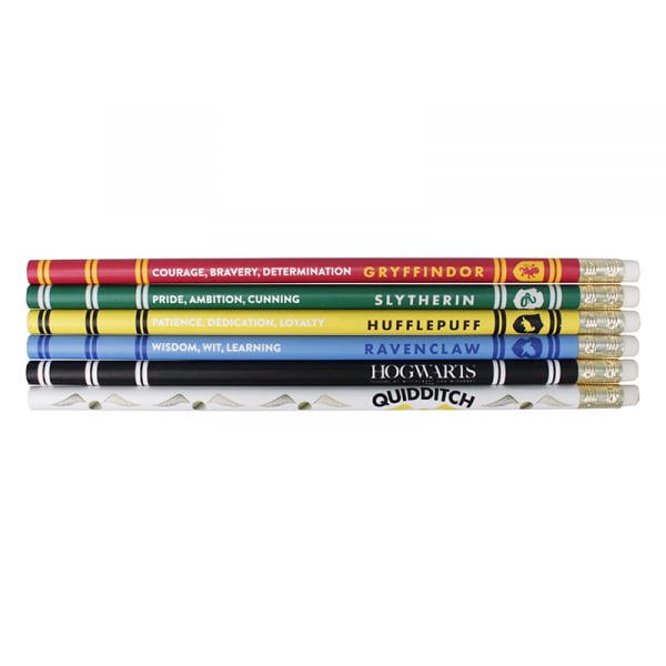 Harry Potter – Set de 6 Crayons House Pride