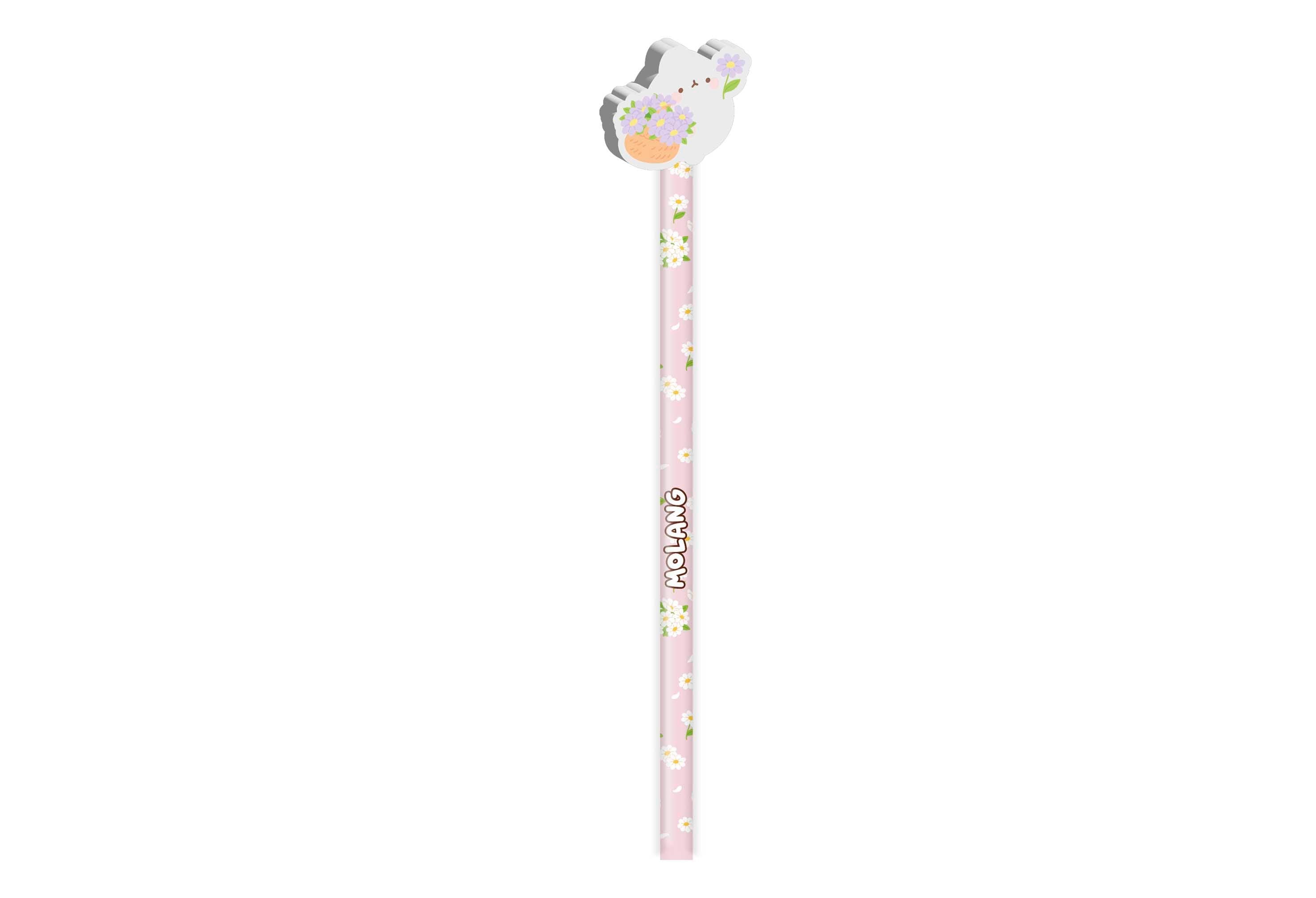 Molang – Crayon Blossom avec gomme topper
