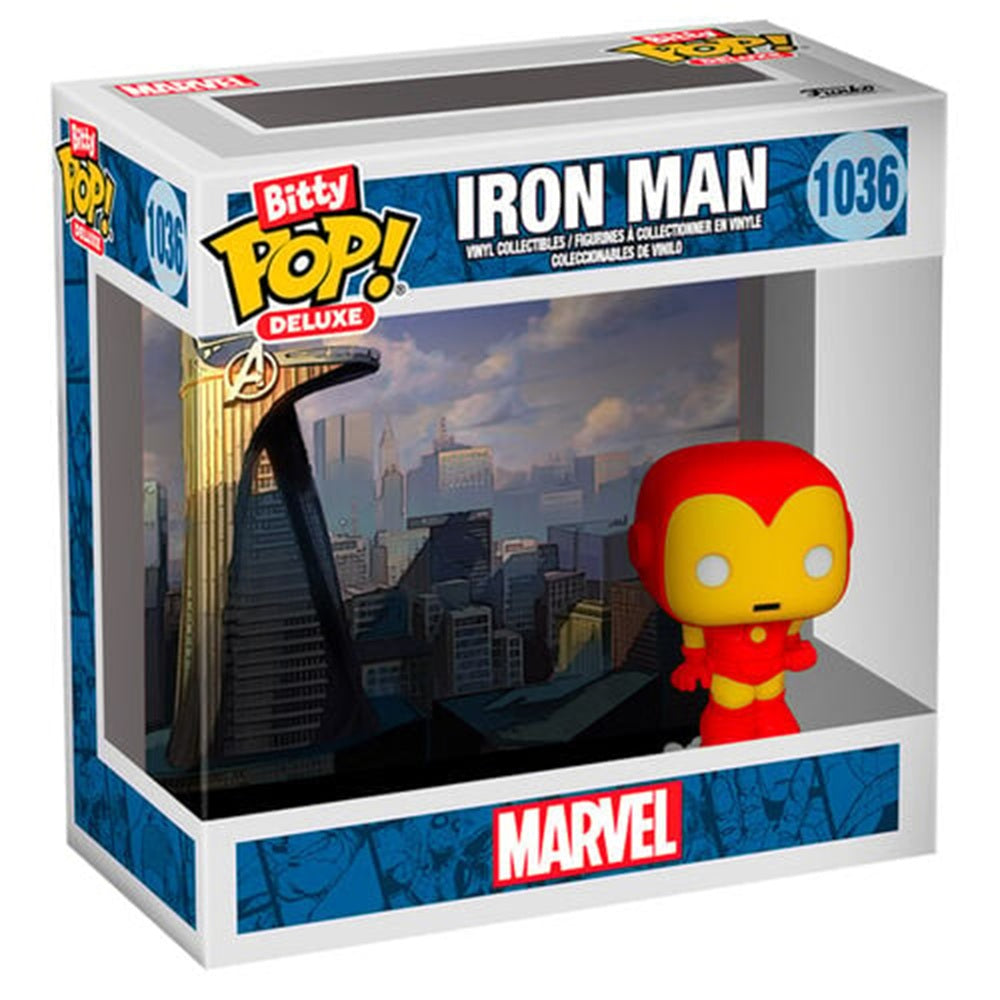 Marvel – Bitty Pop Deluxe Iron Man (Avenger Tower)