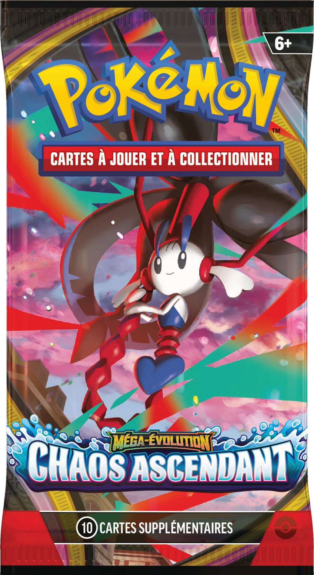Pokémon ME04 Chaos Ascendant - pack de 6 Boosters