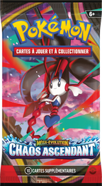 Pokémon ME04 Chaos Ascendant - pack de 6 Boosters