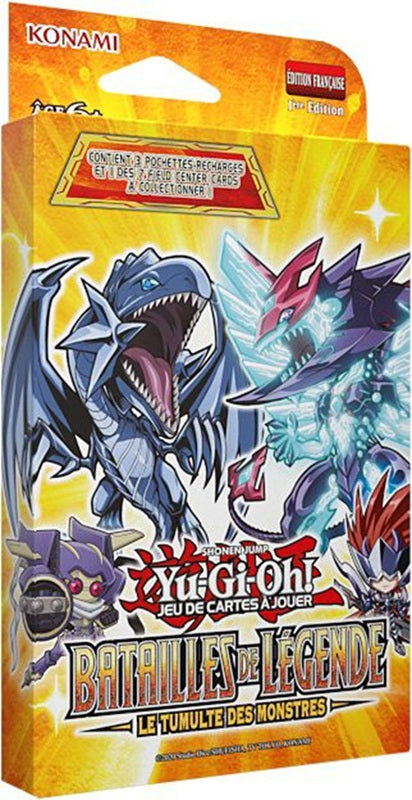YU-GI-OH! Booster Tripack Batailles de Légende : Le Tumulte des Monstres Édition Officielle Konami
