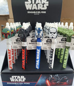STAR WARS – Stylo à Gel Effaçable – Boba Fett / Dark Vador / R2-D2 / Stormtrooper / Yoda