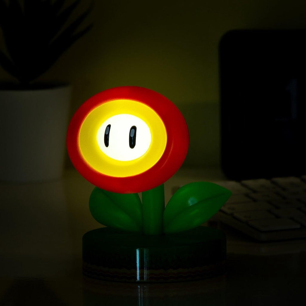 Lampe Super Mario Fleur de Feu – Icon Light 10cm