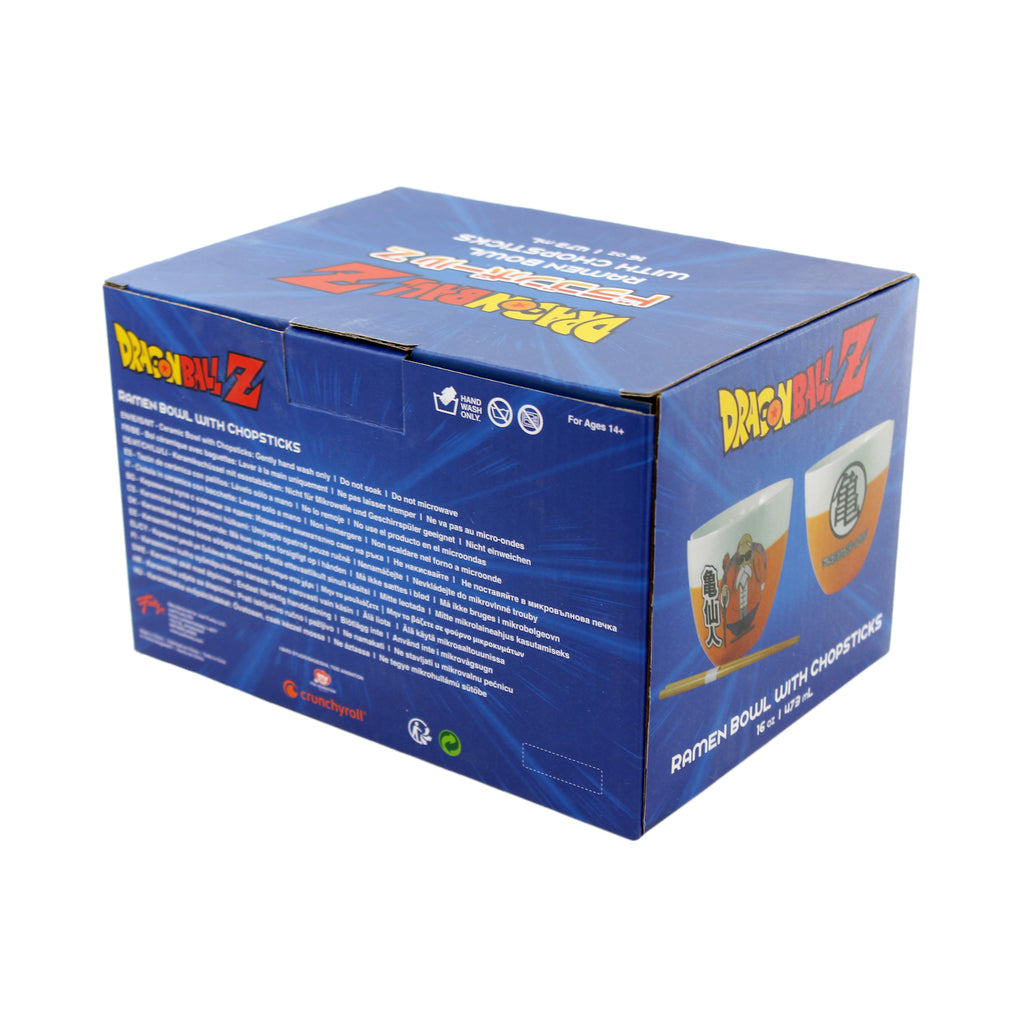 Dragon Ball Z – Bol à Ramen Roshi 470ml avec baguettes