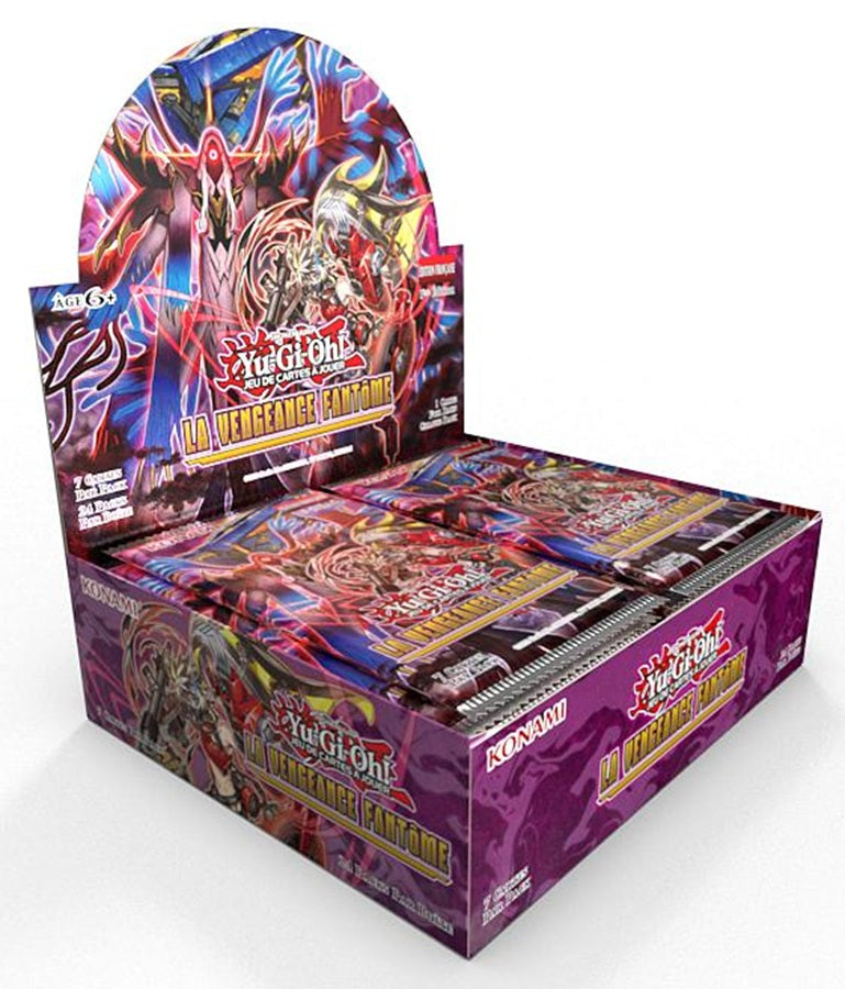 Yu-Gi-Oh ! TCG  Boîte de 24 Boosters La Vengeance Fantôme (Phantom Revenge) 1 lot de 6