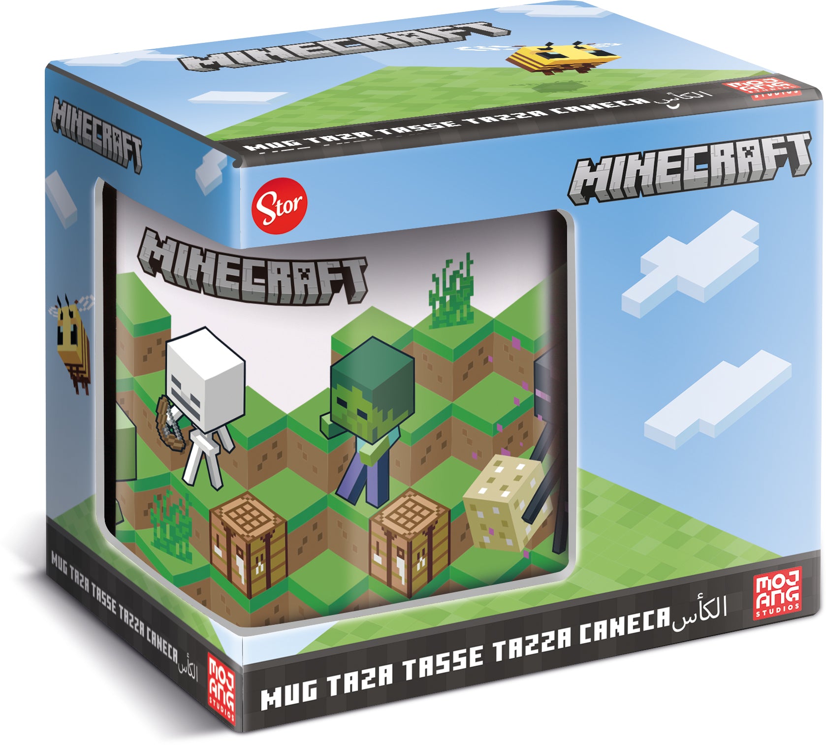 Minecraft – Mug 325ml | Tasse en céramique officielle