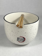 Demon Slayer – Bol à Ramen Logo Hanafuda 470ml avec baguettes | Kimetsu no Yaiba