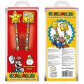 SUPER MARIO – Set de 2 Crayons Core avec Toppers