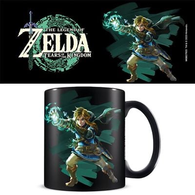 The Legend of Zelda – Tears of the Kingdom – Mug Sacred Power 315ml  Tasse noire collector