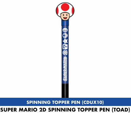 Super Mario – Stylo Toad 2D Spinning Topper