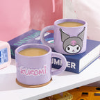 Sanrio – Mug Kuromi Gravé 400ml  Tasse kawaii officielle Hello Kitty & Friends