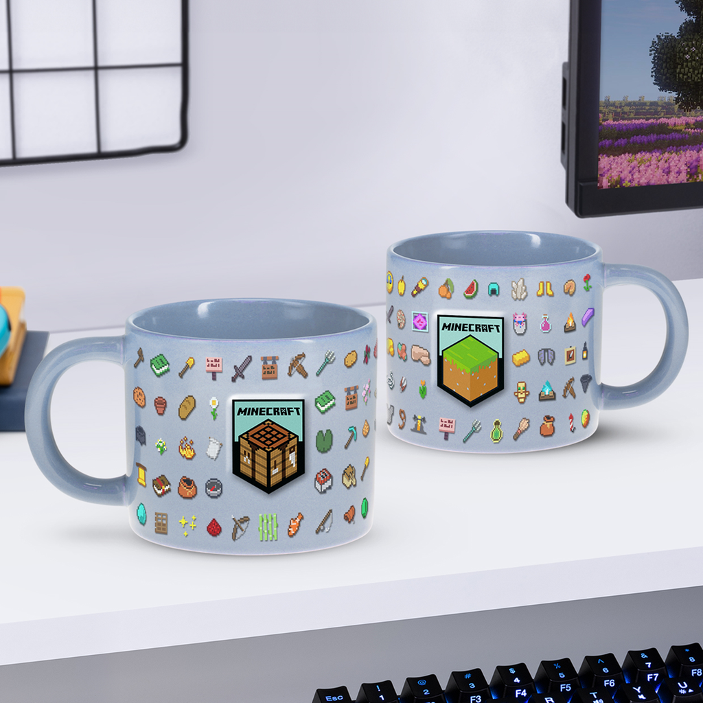 MINECRAFT – Mug Gravé Embossed