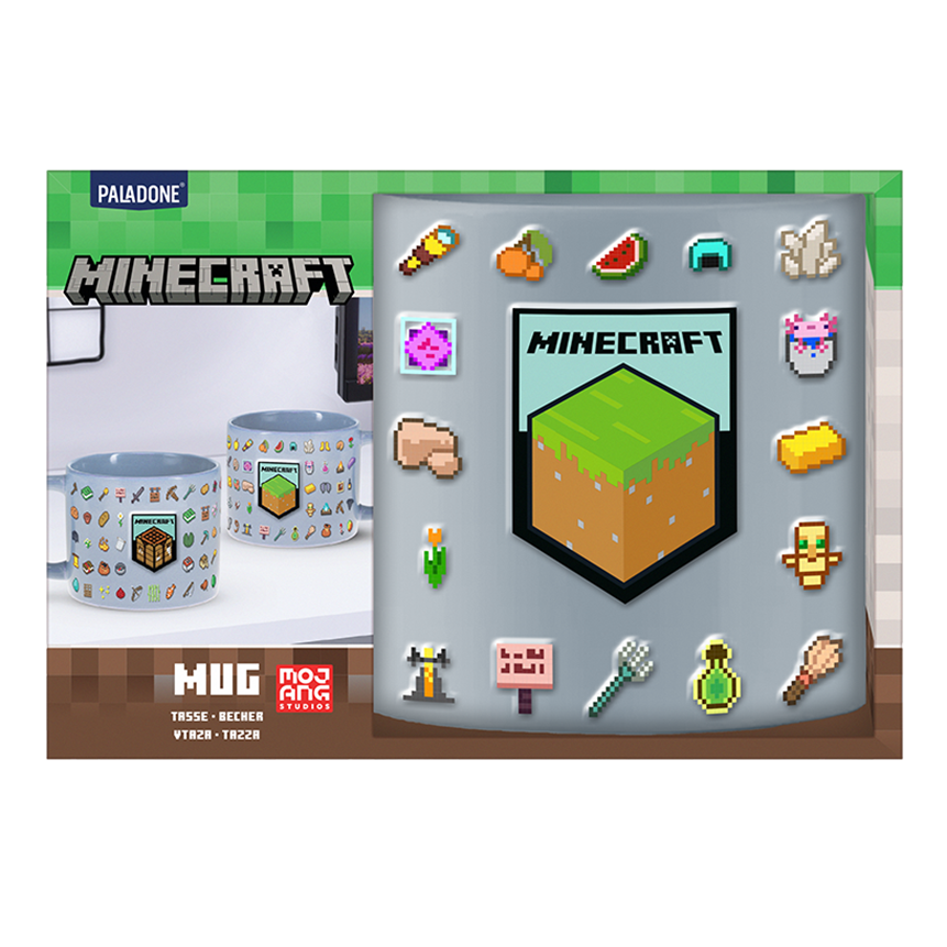 MINECRAFT – Mug Gravé Embossed