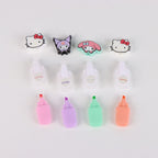 Hello Kitty & Friends – Pack de 4 Mini Surligneurs "Head"