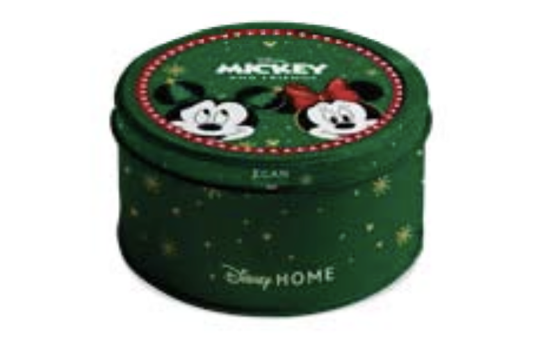 DISNEY – Magic Winter – Set de 2 Petits Bols 300ml Mickey & Minnie en Porcelaine