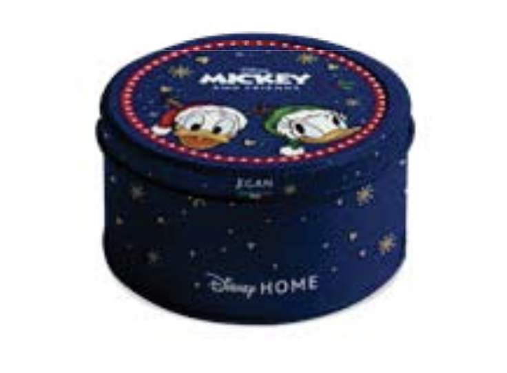 DISNEY – Magic Winter – Set de 2 Bols 300ml Donald & Daisy en Porcelaine