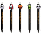 NBX – Stylo à Gel Effaçable – Jack Skellington / Sally / Citrouille / Oogie Boogie / Jack Skellington (souriant)