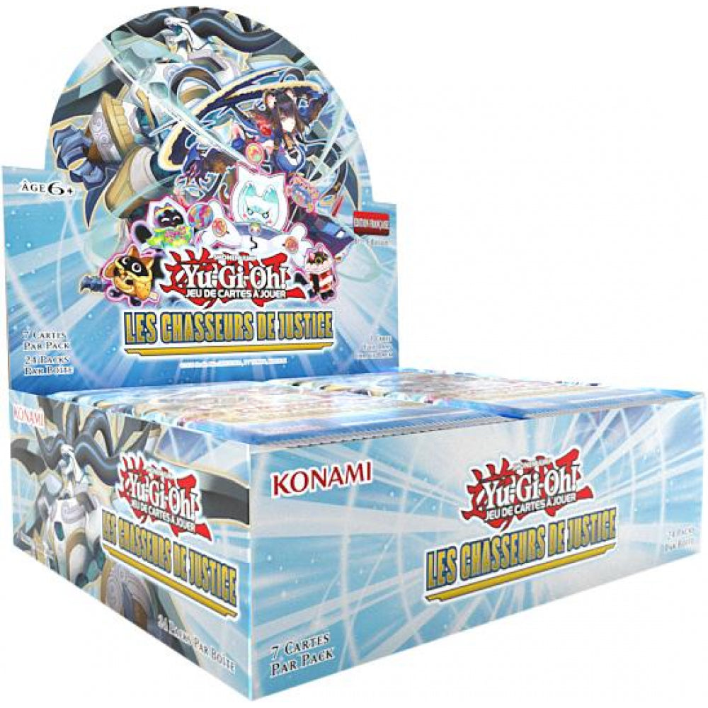YU-GI-OH !  Les Chasseurs de Justice  Display 24 Boosters