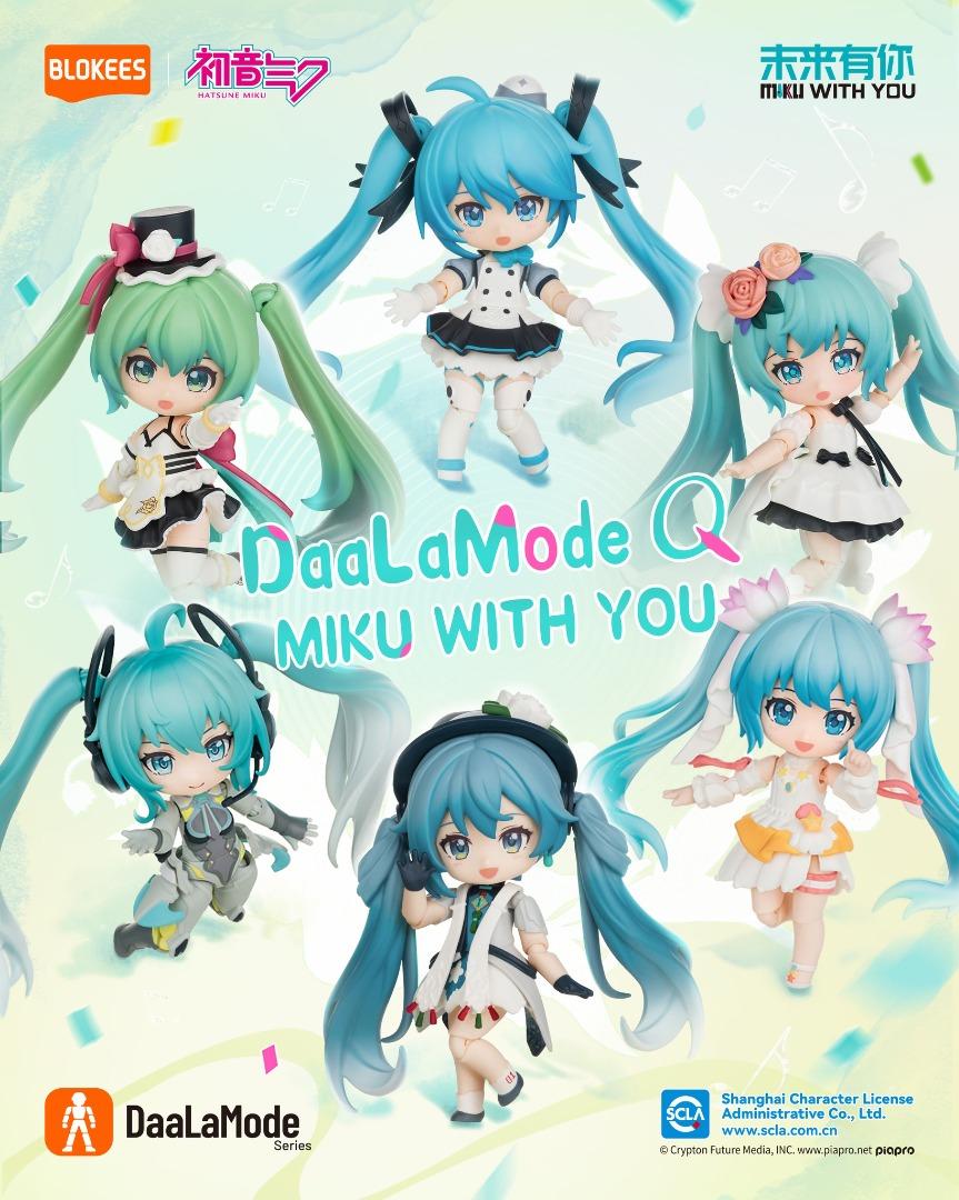 Blokees DaaLaMode Q Series - Hatsune Miku · MIKU WITH YOU