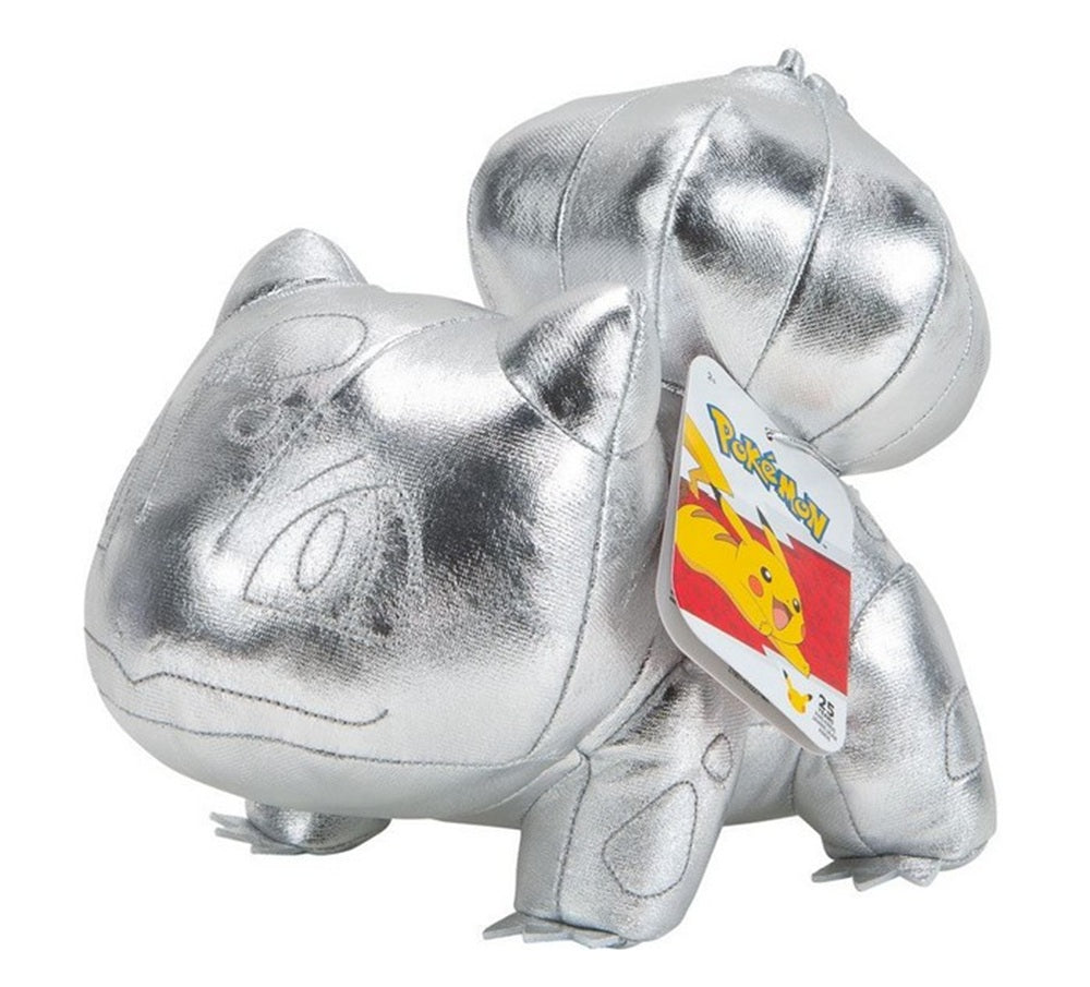 Pokémon – Peluche 25e Anniversaire Silver Édition  Pikachu, Bulbizarre & Salamèche