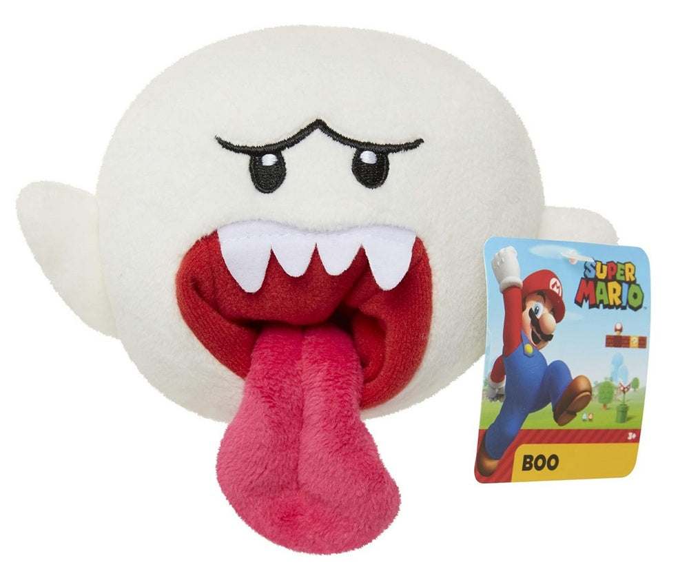 Super Mario – Peluches Officielles Mario, Luigi, Goomba, Boo & Bullet Bill