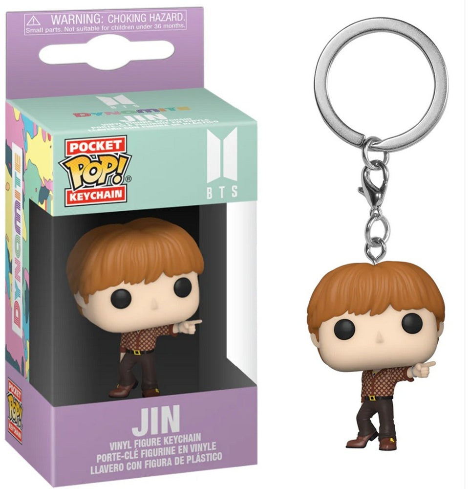 BTS – Pocket Pop Keychains RM, V, Jin & Jimin – Collection Dynamite / Proof Funko