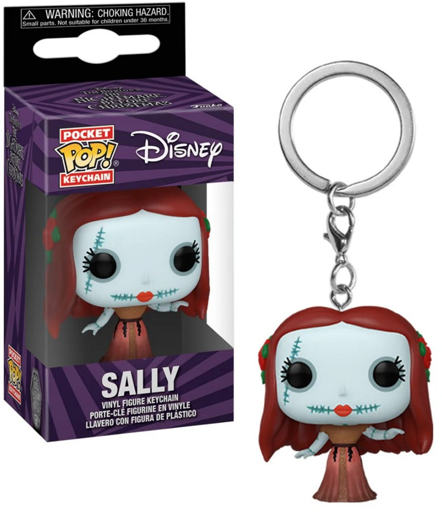 L’ÉTRANGE NOËL DE MR. JACK 30th – Porte-clés Funko Pocket Pop Collection (Jack & Sally)