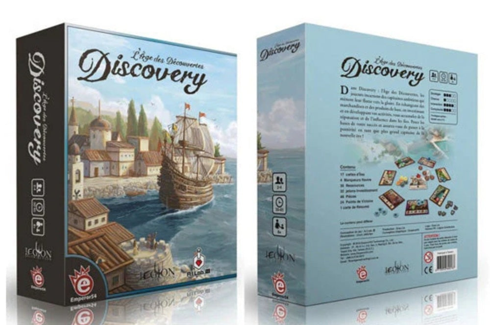 Discovery : L’Âge des Découvertes – Jeu de Société Commerce, Exploration & Stratégie Navale