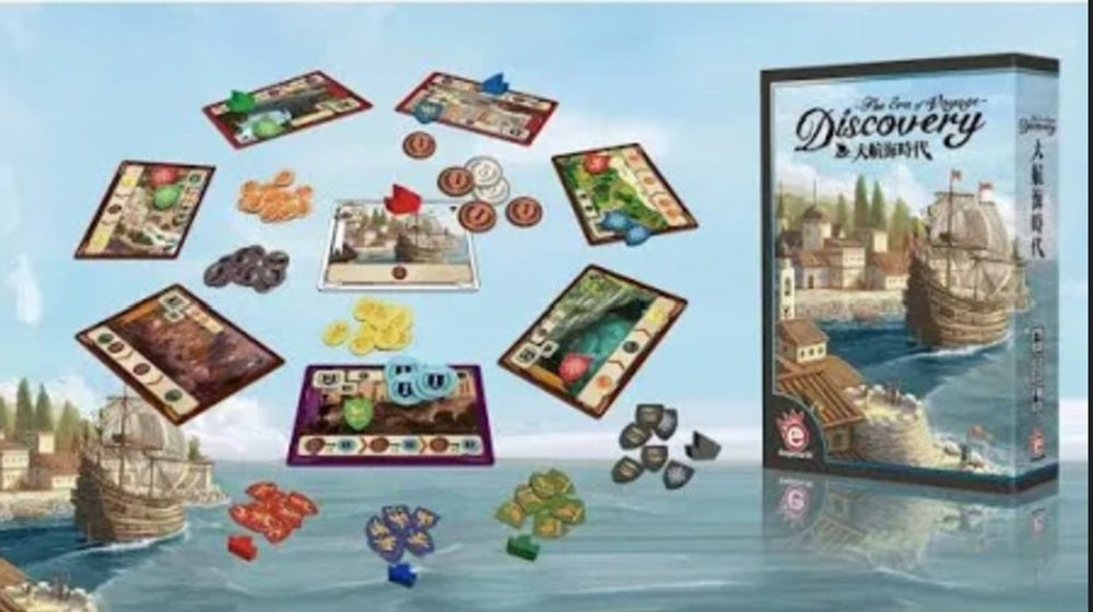 Discovery : L’Âge des Découvertes – Jeu de Société Commerce, Exploration & Stratégie Navale