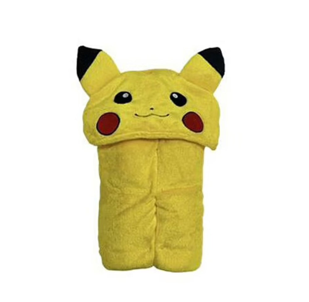 POKÉMON – Plaid à Capuche Pikachu