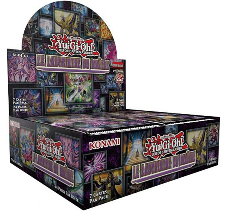 YU-GI-OH !  Le Labyrinthe du Maître Display 24 Boosters