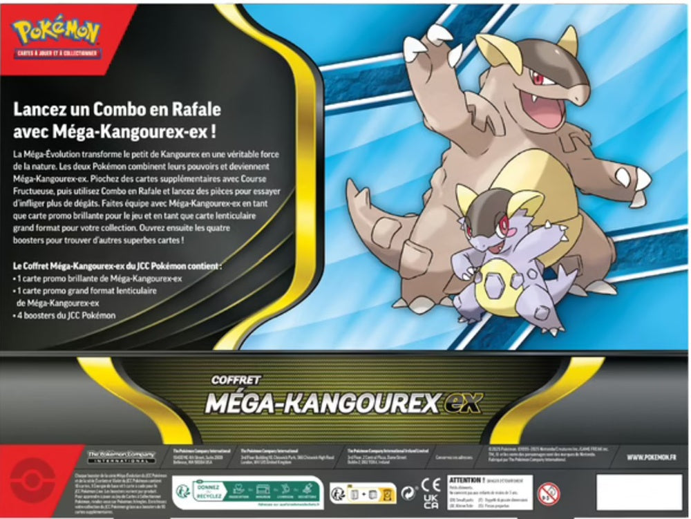POKÉMON  Coffret Méga-Kangourex-EX