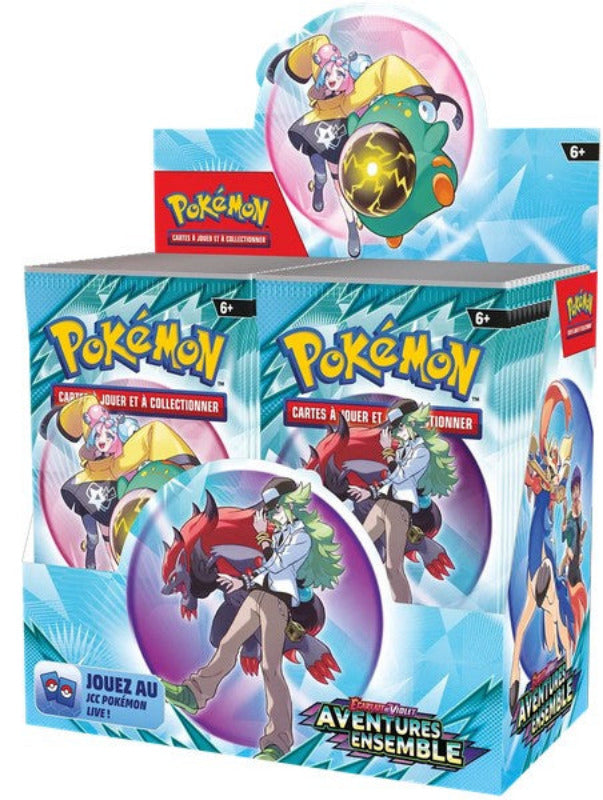 Pokémon EV09 Display 36 Boosters Aventures Ensemble