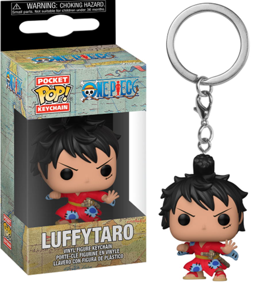 ONE PIECE – Porte-clés Funko Pocket Pop Luffy en Kimono