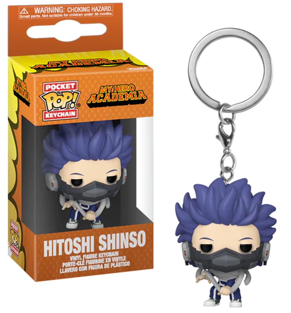 MY HERO ACADEMIA – Pocket Pop Keychains (Mirko, Compress, Toga, Twice, Kurogiri, Hitoshi Shinso, Shota Aizawa)