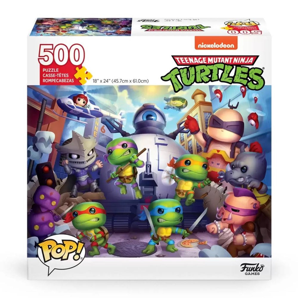 Tortues Ninja – Pop ! Puzzle 500 pièces
