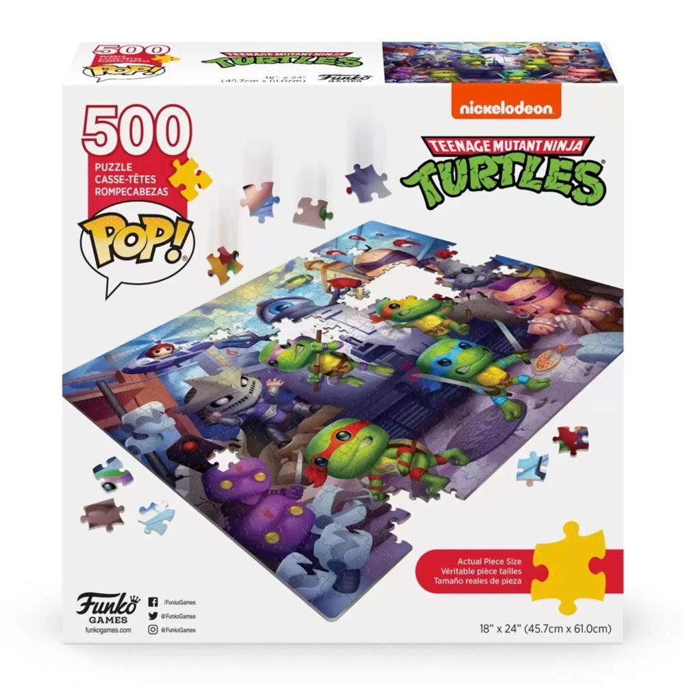 Tortues Ninja – Pop ! Puzzle 500 pièces