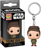 STAR WARS – Porte-clés Funko Pocket Pop Collection (Ahsoka, Obi-Wan, Boba Fett) Édition Disney+