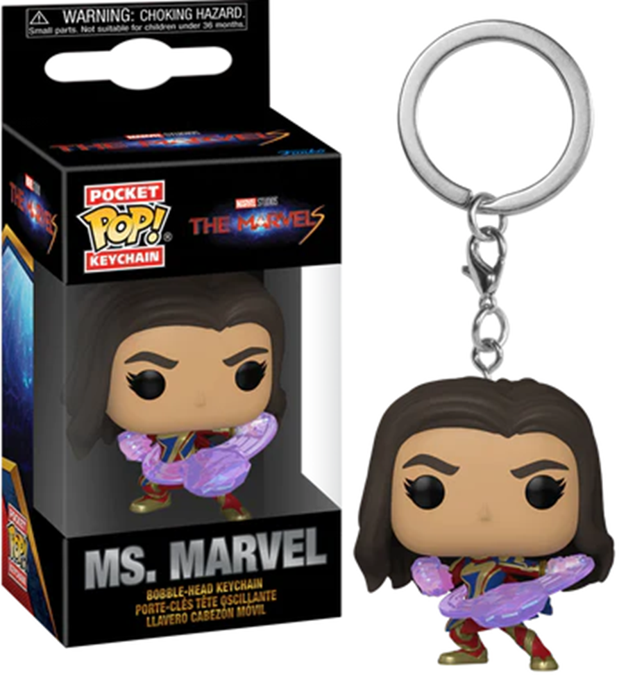 THE MARVELS – Pocket Pop! Keychain – Ms. Marvel