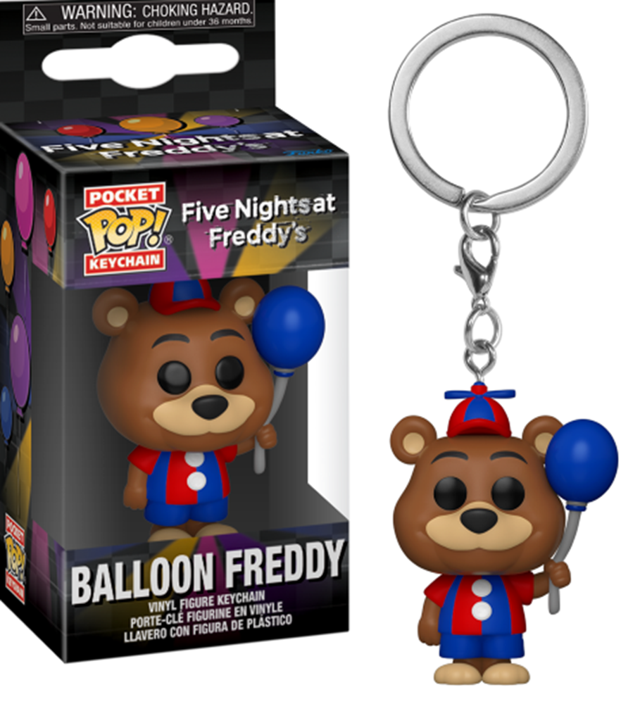 FNAF SECURITY BREACH – Porte-clés Funko Pocket Pop Balloon Freddy