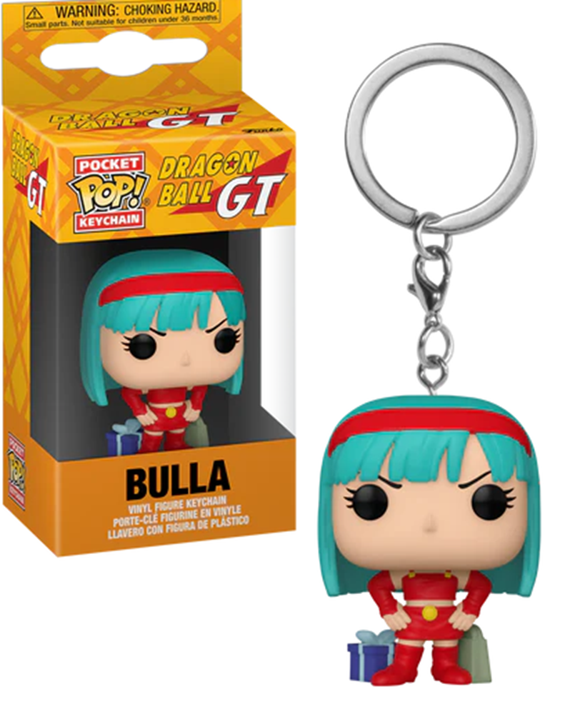 DRAGON BALL GT – Porte-clés Funko Pocket Pop Pan & Bulla