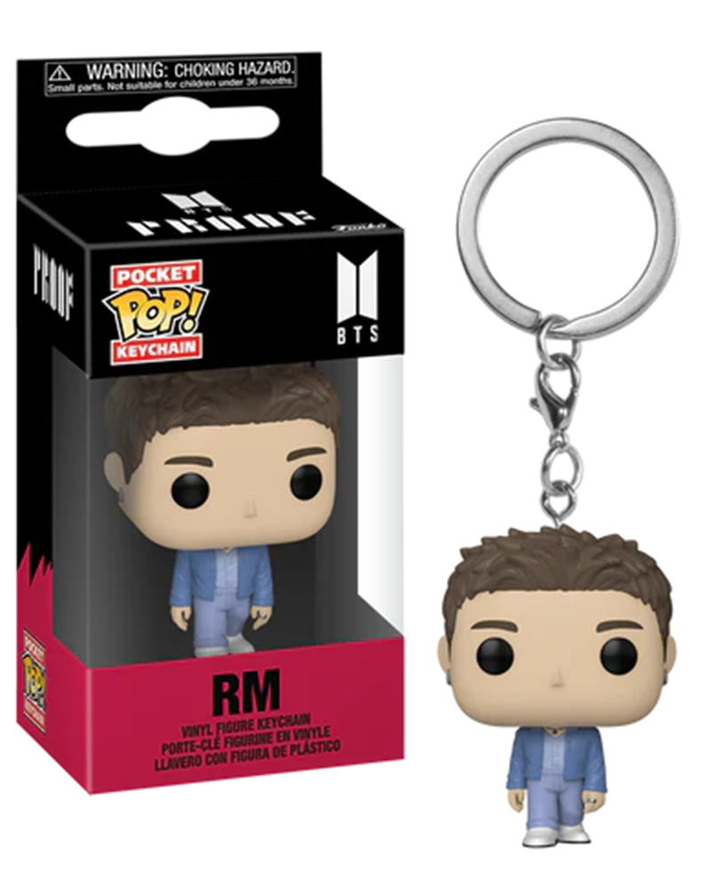 BTS – Pocket Pop Keychains RM, V, Jin & Jimin – Collection Dynamite / Proof Funko