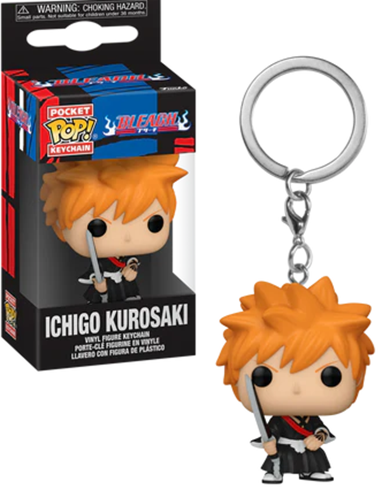 BLEACH – Porte-clés Funko Pocket Pop Ichigo & Kon
