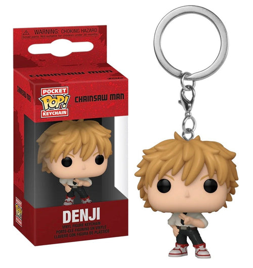 CHAINSAW MAN – Pocket Pop Keychains  (Pochita, Denji, Power & Aki)