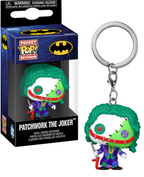 DC PATCHWORK – Porte-clés Funko Pocket Pop Joker & Batman