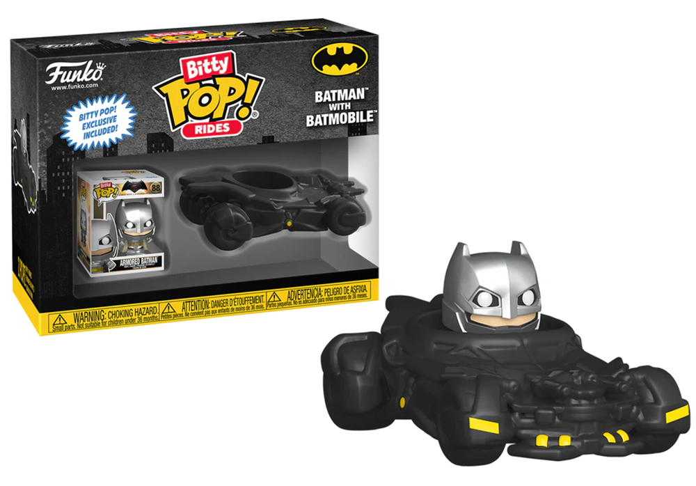 DC – Bitty Pop Ride – Batman avec Batmobile