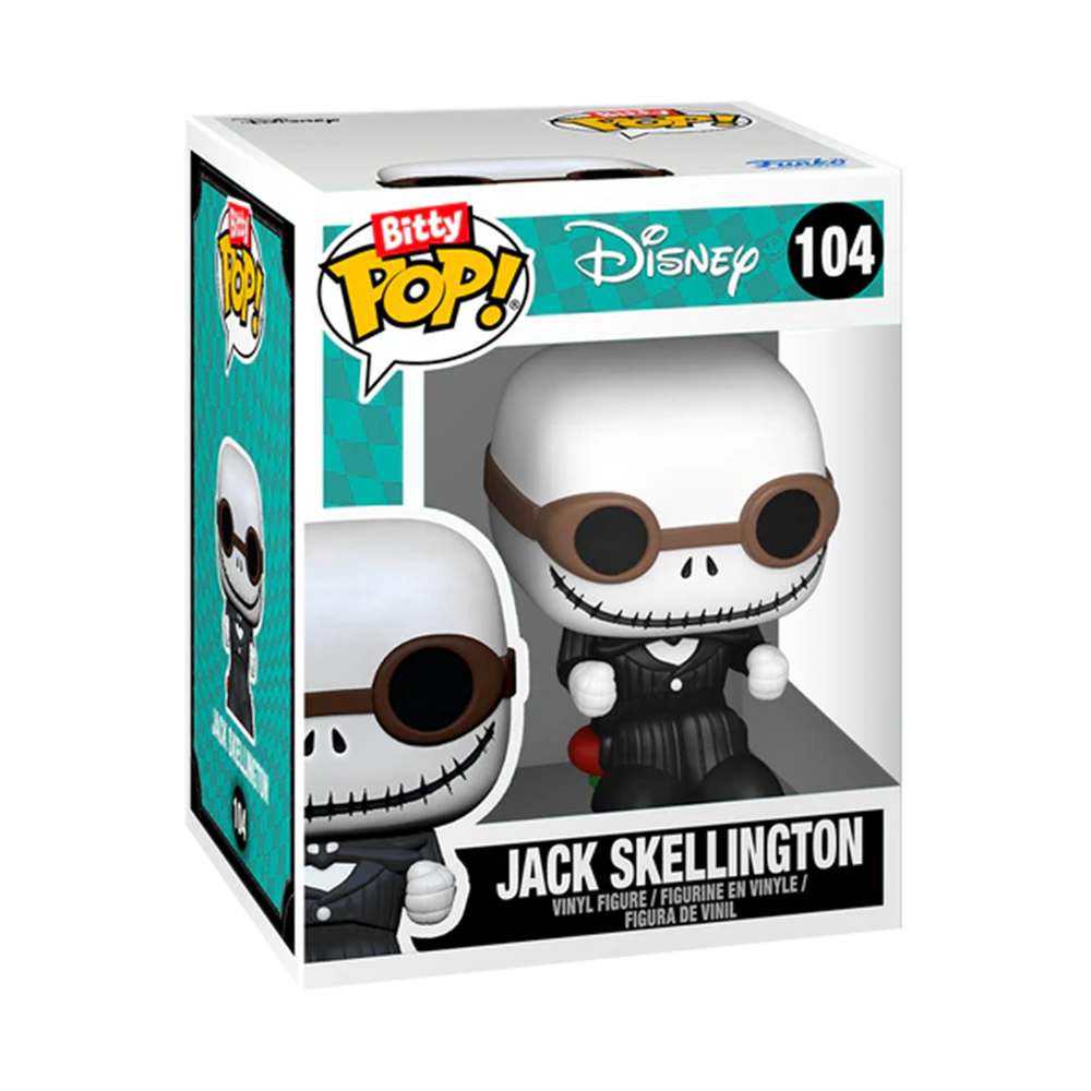 The Nightmare Before Christmas – Bitty Pop Ride – Jack Skellington avec Snowmobile
