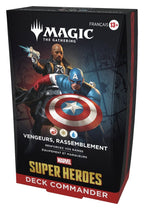 Magic the Gathering Marvel Super Heroes Commander Decks Carton FRANCAIS