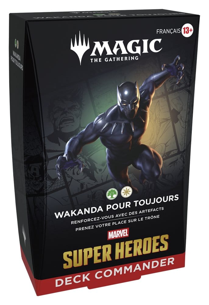 Magic the Gathering Marvel Super Heroes Commander Decks Carton FRANCAIS